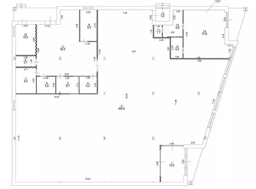 Помещение свободного назначения в Москва Элеваторная ул., 10 (590 м) - Фото 2