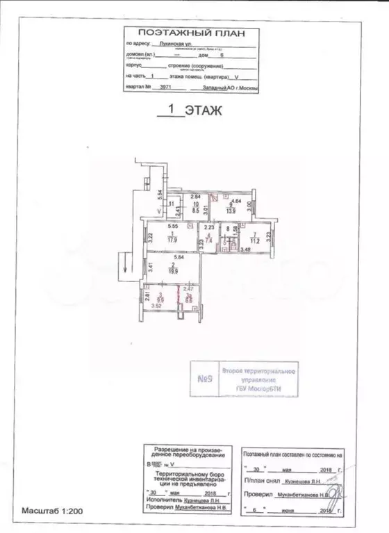 Помещение свободного назначения в Москва Лукинская ул., 6 (105 м) - Фото 1