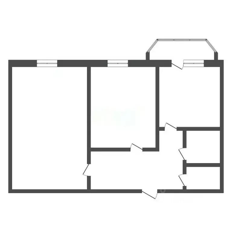2-к кв. Амурская область, Благовещенск ул. Ленина, 115 (73.5 м) - Фото 2