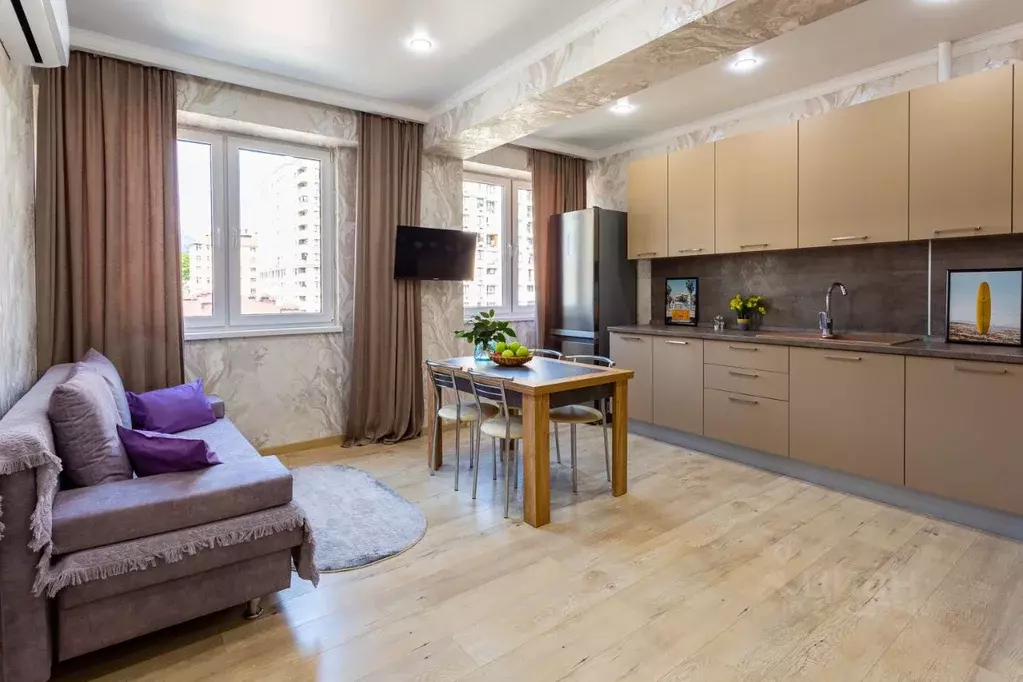 2-к кв. Краснодарский край, Сочи Мамайка мкр, ул. Волжская, 34/3 (50.0 ... - Фото 2