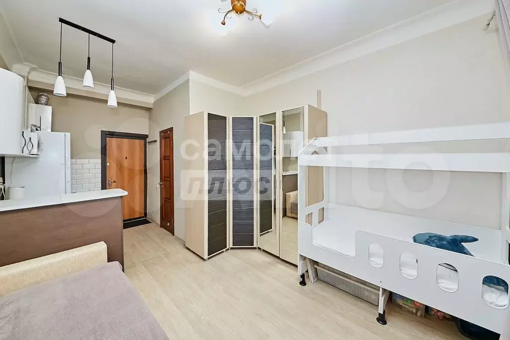 Квартира-студия, 19,3 м, 1/4 эт. - Фото 1