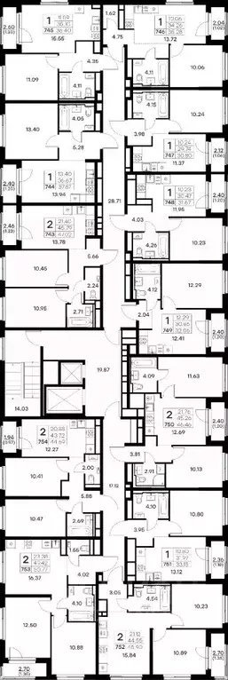 1-к кв. Владимирская область, Владимир Глоракс Октябрьский жилой ... - Фото 2