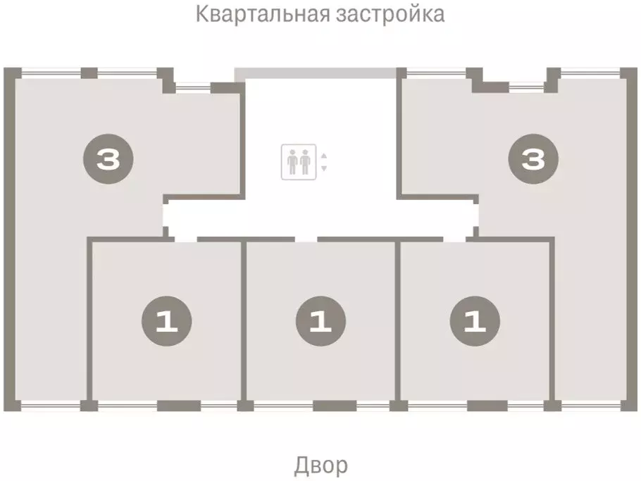 3-комнатная квартира: Тюмень, Мысовская улица, 26к1 (84.56 м) - Фото 1