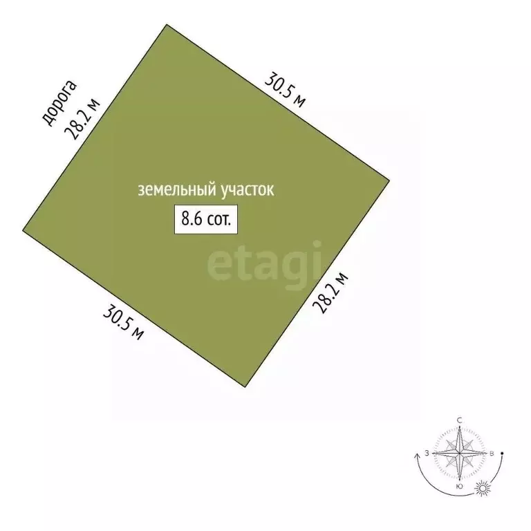 Участок в Москва Шишкино Парк кп, 101 (8.61 сот.) - Фото 1