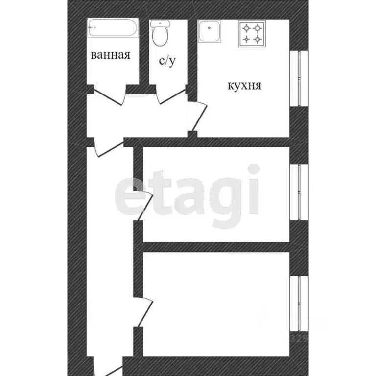 2-к кв. Свердловская область, Нижний Тагил просп. Мира, 71 (64.5 м) - Фото 2