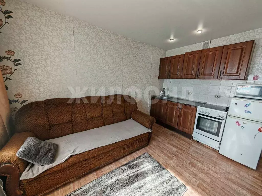 Студия Новосибирская область, Новосибирск ул. Фадеева, 66/8 (23.0 м) - Фото 2