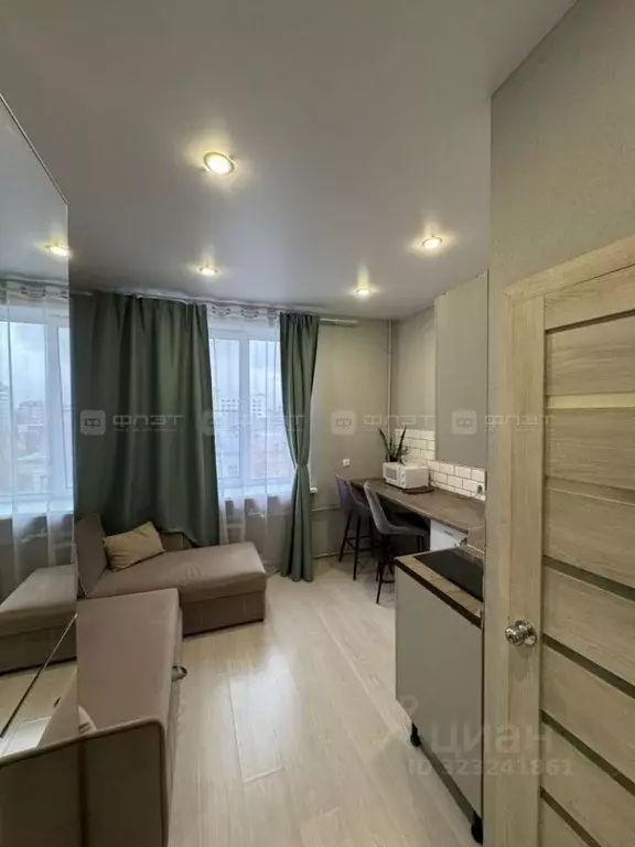 1-к кв. Татарстан, Казань ул. Нурсултана Назарбаева, 35к1 (13.5 м) - Фото 1
