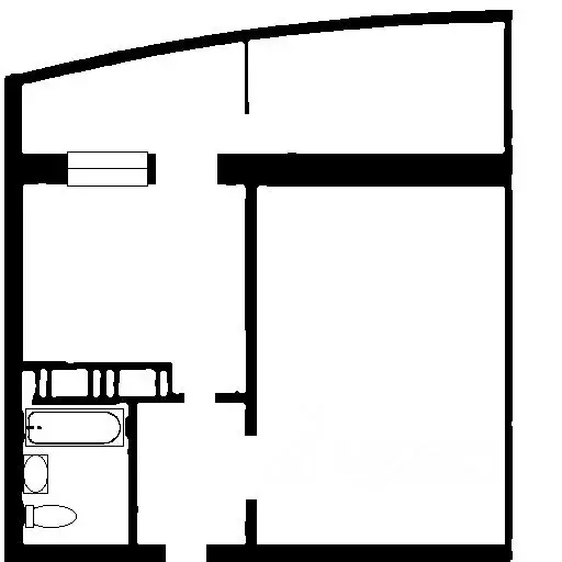 1-к кв. Ленинградская область, Мурино Всеволожский район, просп. ... - Фото 2