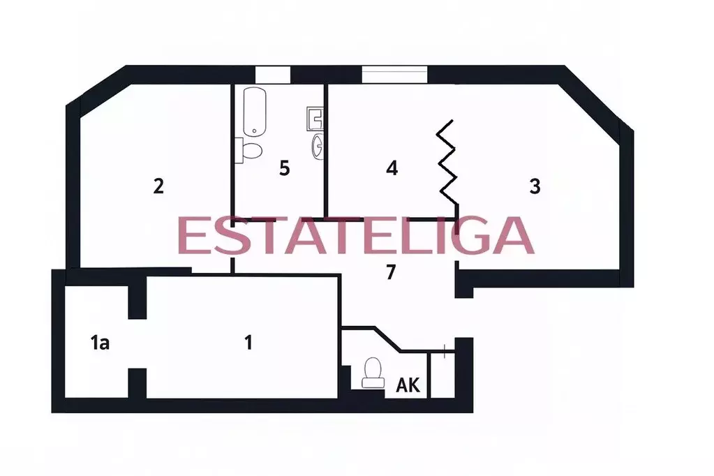 3-к кв. Москва ул. Гарибальди, 7 (105.0 м) - Фото 2