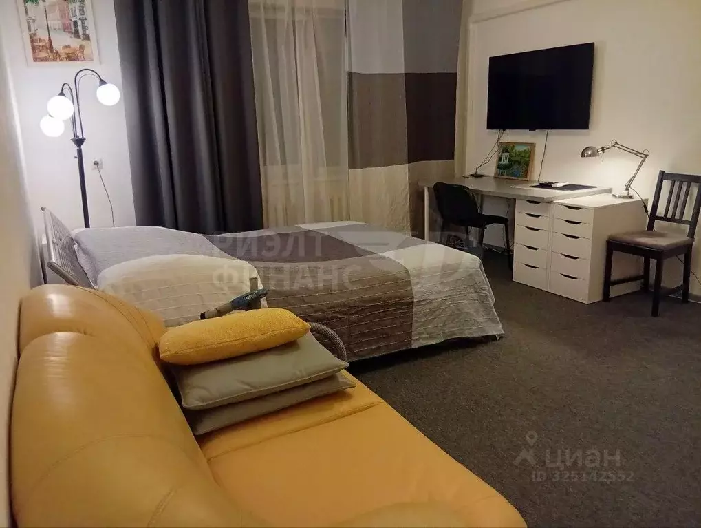 1-к кв. Калининградская область, Калининград Комсомольская ул., 52 ... - Фото 1