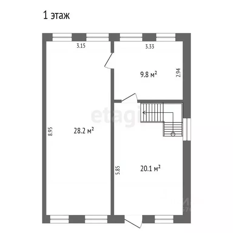 5-к кв. Коми, Сыктывкар Тентюковская ул., 267 (180.9 м) - Фото 1