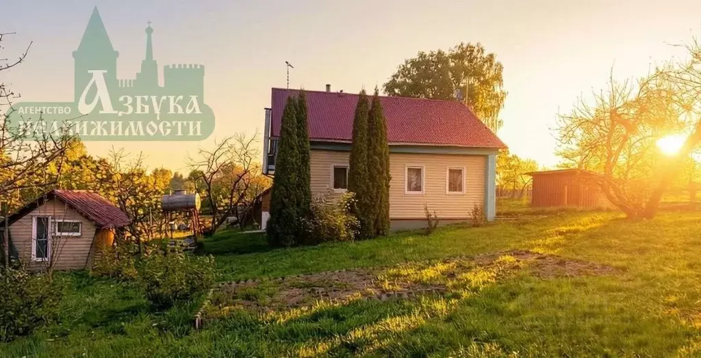 Дом в Смоленская область, Краснинский муниципальный округ, д. Малеево ... - Фото 1