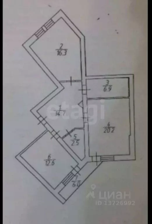 2-к кв. Саратовская область, Саратов ул. Усть-Курдюмская, 1 (73.3 м) - Фото 2