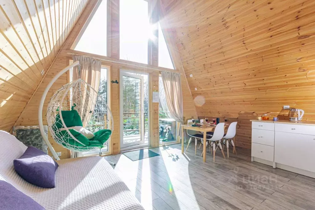 Дом в Ленинградская область, Приозерский район, Красноозерное с/пос, ... - Фото 2