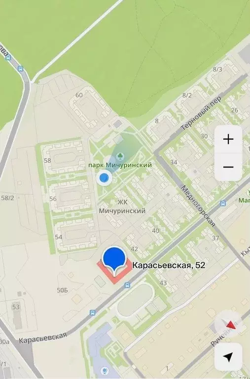3-к. квартира, 50 м, 4/5 эт. - Фото 1