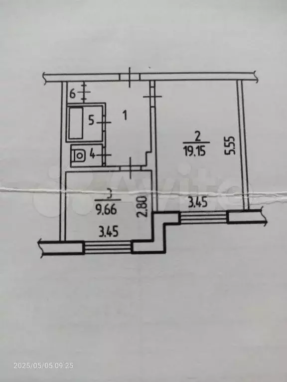 1-к. квартира, 40,2 м, 8/9 эт. - Фото 0