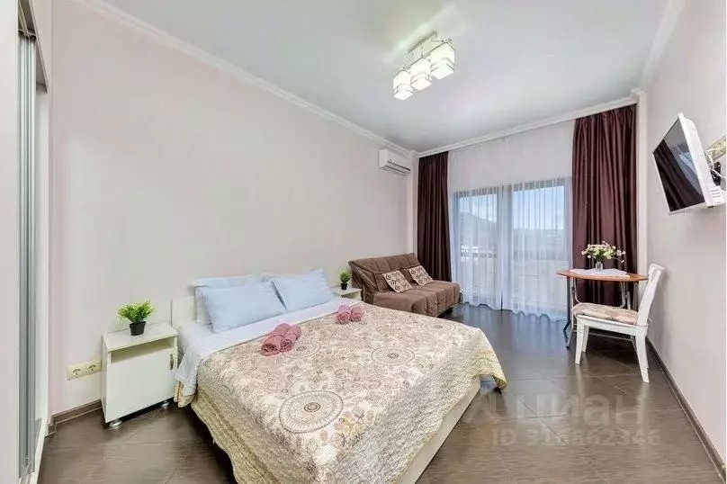 1-к кв. Краснодарский край, Геленджик Одесская ул., 3Ак8 (43.0 м) - Фото 1