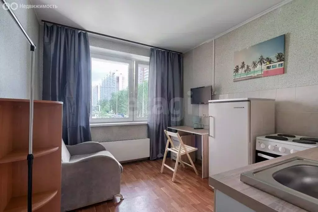 Квартира-студия: Москва, Большая Очаковская улица, 12к4 (14.8 м) - Фото 0