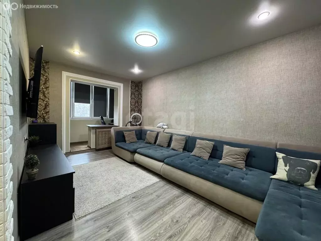 2-комнатная квартира: Нальчик, улица Ю.А. Гагарина, 18к3 (48.4 м) - Фото 1