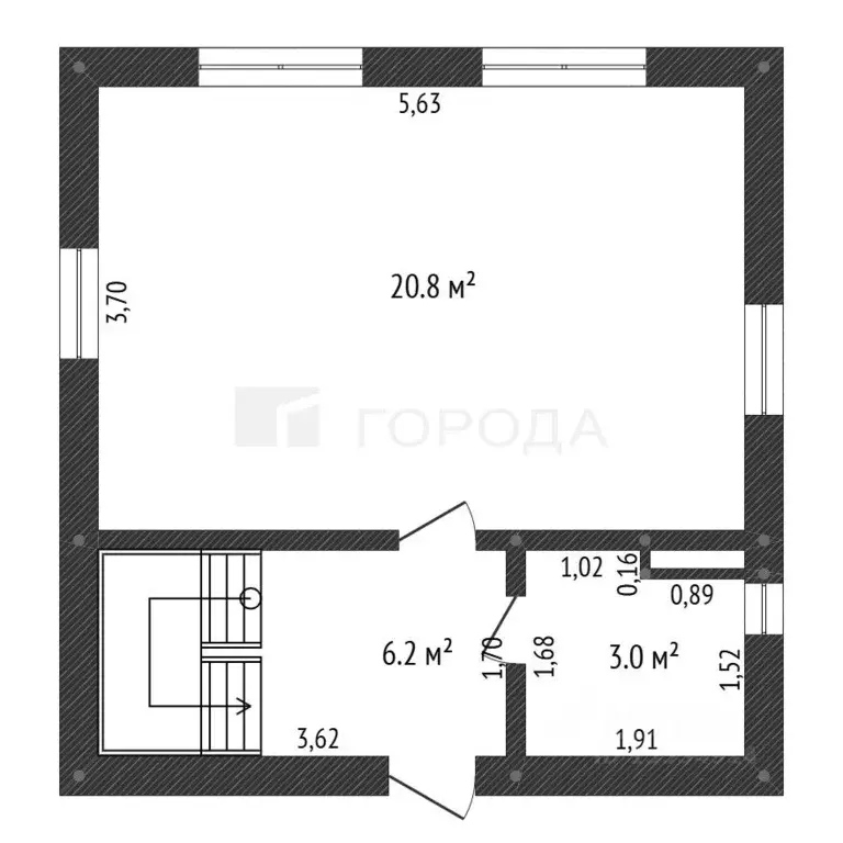Дом в Алтайский край, Белокуриха ул. Брусничная, 14 (52 м) - Фото 2