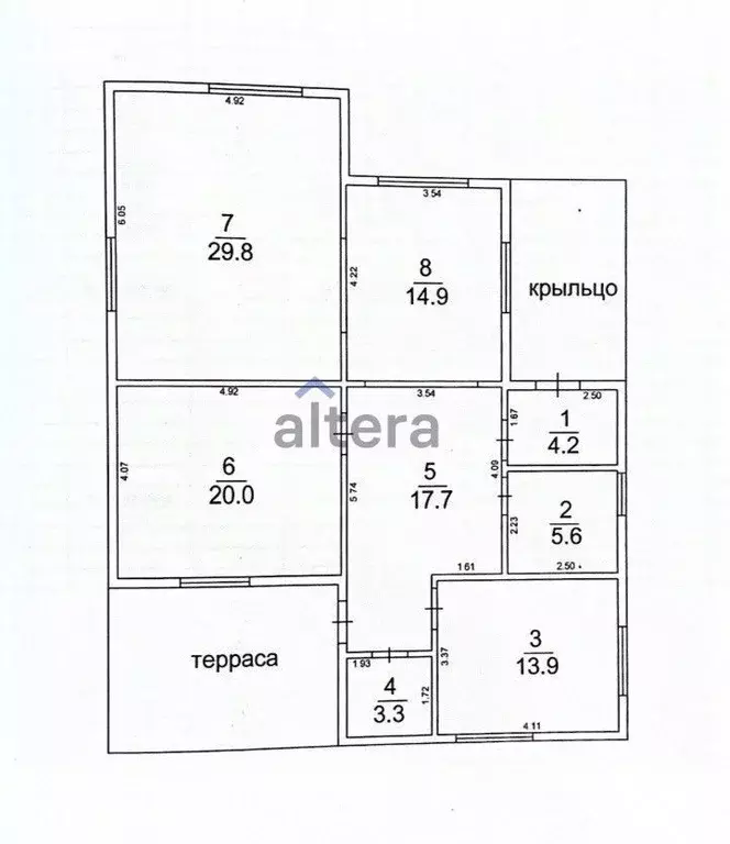 Дом в Татарстан, Пестречинский район, Богородское с/пос, д. Камыш ул. ... - Фото 2