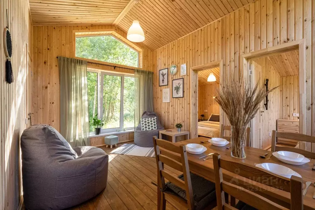 Дом в Ленинградская область, Приозерский район, Громовское с/пос, пос. ... - Фото 1