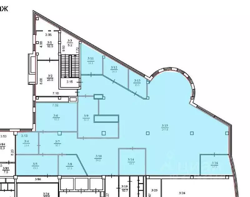 Офис в Москва Русаковская ул., 13 (550 м) - Фото 1