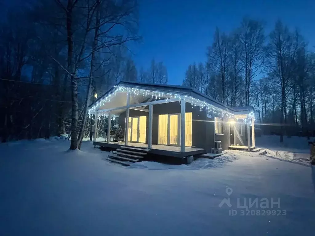 Дом в Ленинградская область, Приозерский район, Красноозерное с/пос, ... - Фото 1