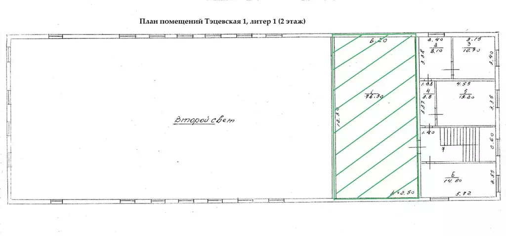 Склад в Татарстан, Казань Тэцевская ул., 1к7 (76 м) - Фото 1