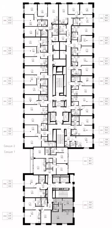 1-комнатная квартира: Москва, ЖК Мира (49.63 м) - Фото 1