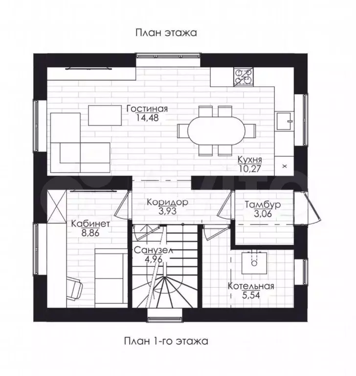 Дом 122 м на участке 8 сот. - Фото 1