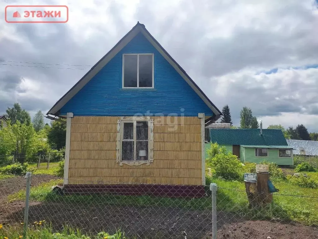 Дом в Карелия, Прионежский район, Деревянкское с/пос, Строитель СНТ 59 ... - Фото 0