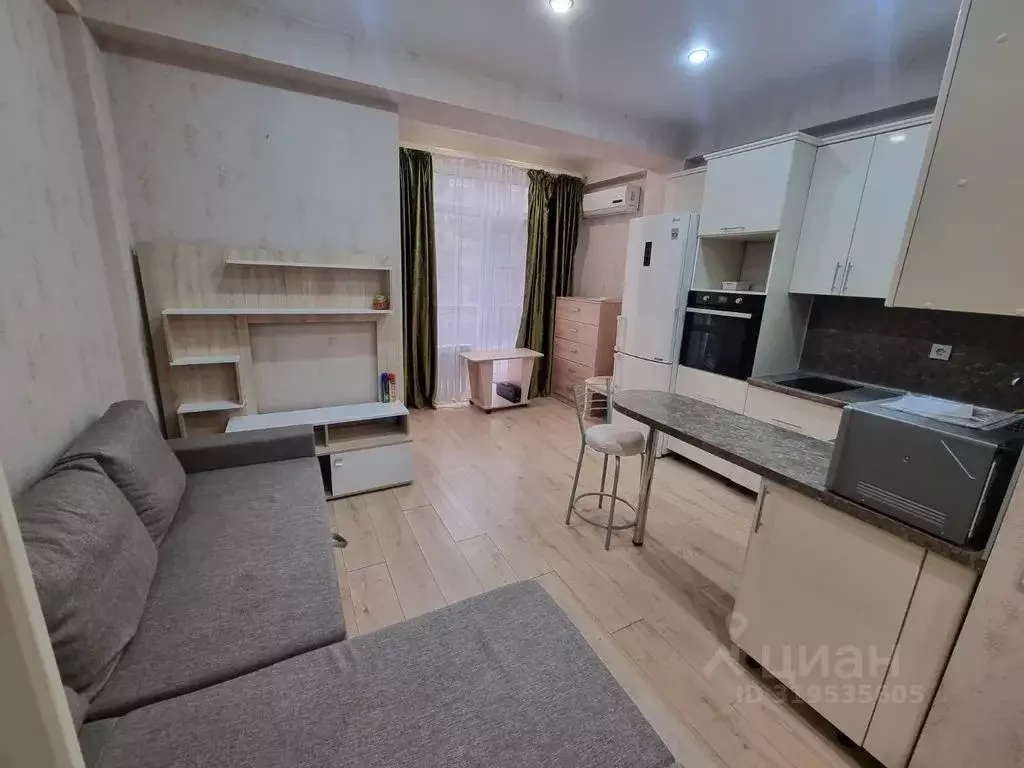 Студия Краснодарский край, Сочи Бакинская ул., 14/1 (29.0 м) - Фото 1