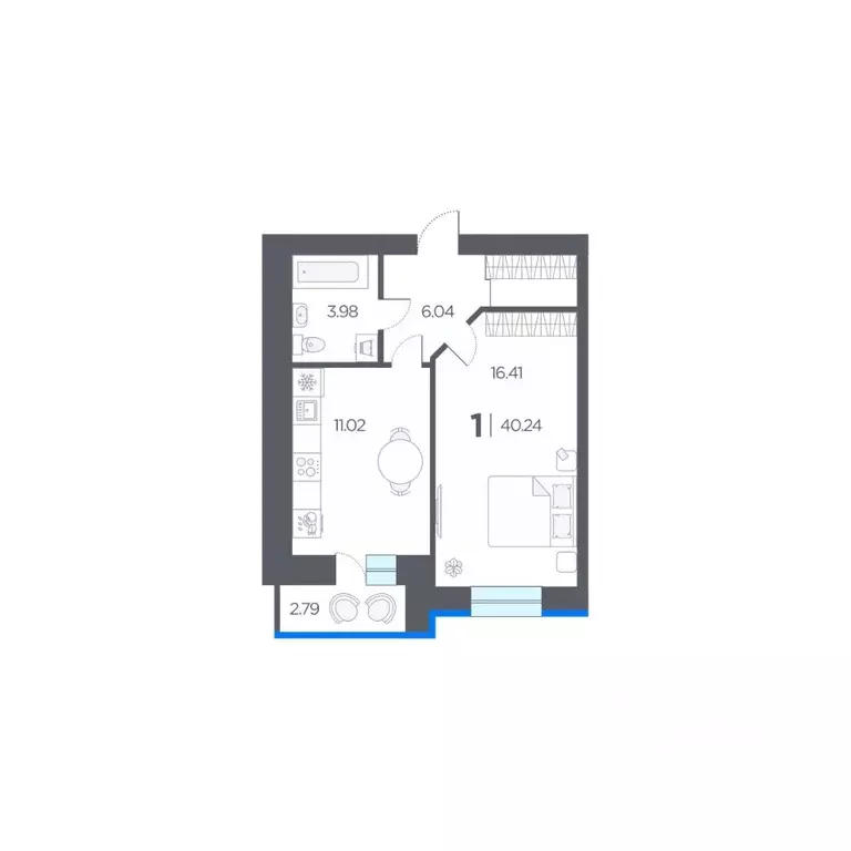 1-к кв. Рязанская область, Рязанский район, Дядьковское с/пос, с. ... - Фото 1