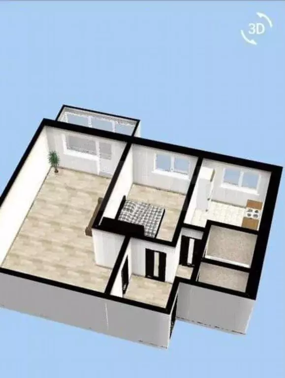 2-к. квартира, 41 м, 5/6 эт. - Фото 0