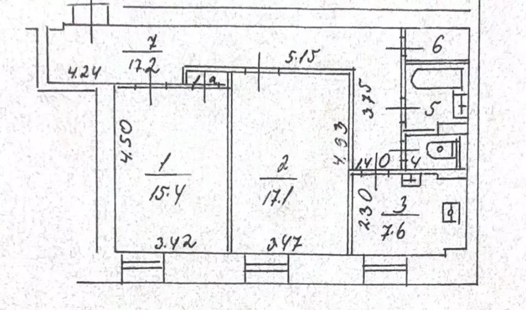 2-к кв. Москва 1-я Брестская ул., 33С2 (63.8 м) - Фото 2