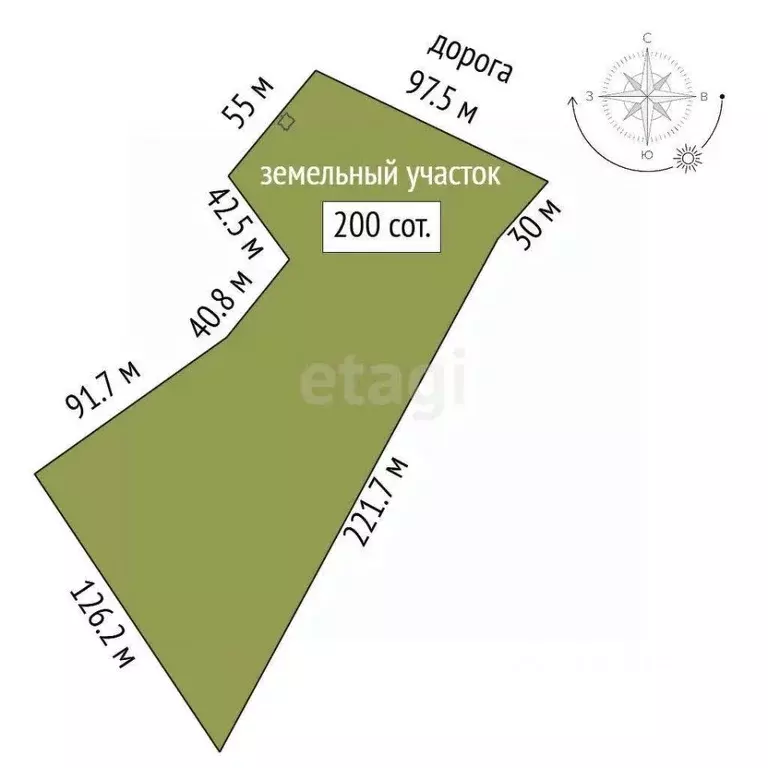 Участок в Калининградская область, Гурьевский муниципальный округ, ... - Фото 2