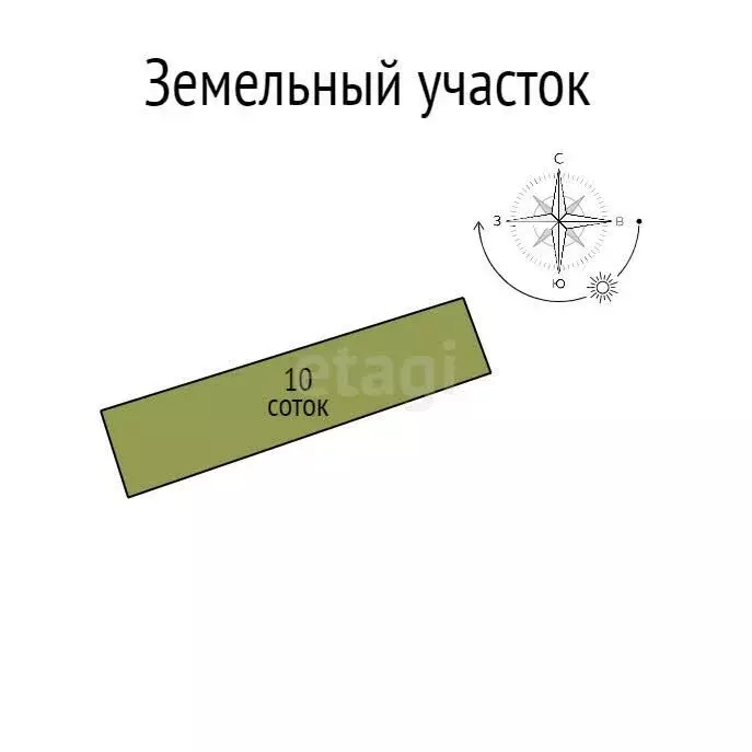 Участок в Тавровское сельское поселение, СНТ Пищевик (10 м) - Фото 0