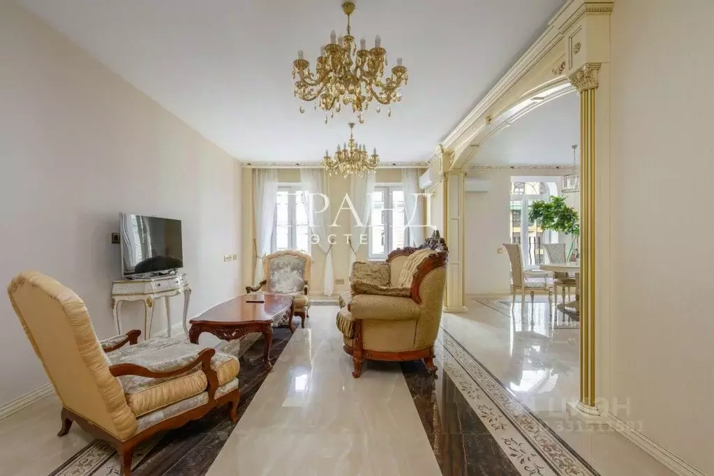 5-к кв. Москва Тверская ул., 27С1 (211.0 м) - Фото 1