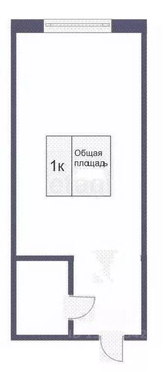 1-к кв. Кемеровская область, Кемерово просп. Ленина, 53 (17.0 м) - Фото 1