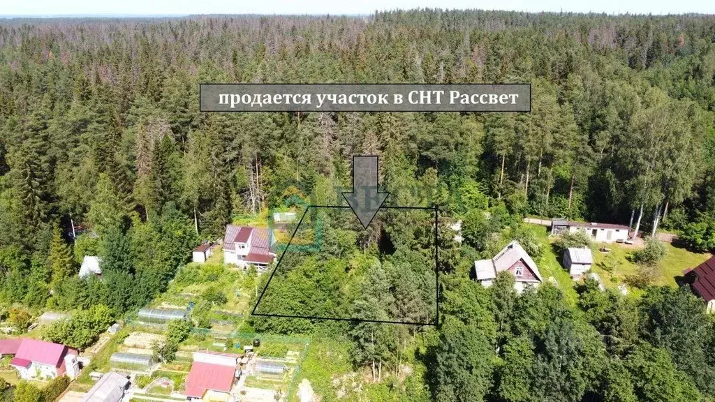 Участок, 6.1 сот., сельхоз (снт или днп) - Фото 0