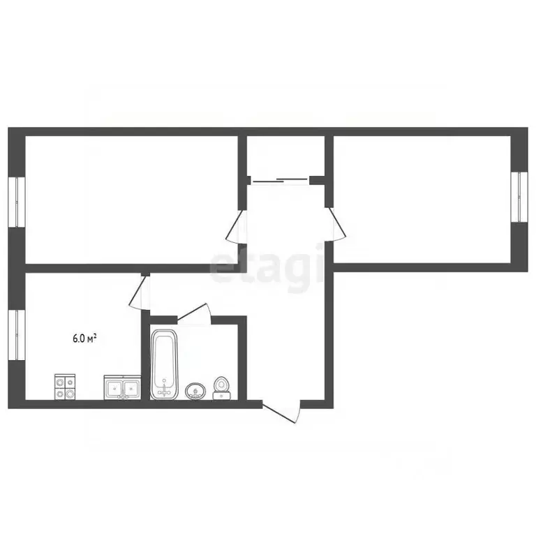 2-к кв. Москва ул. Красного Маяка, 13АК3 (46.0 м) - Фото 2
