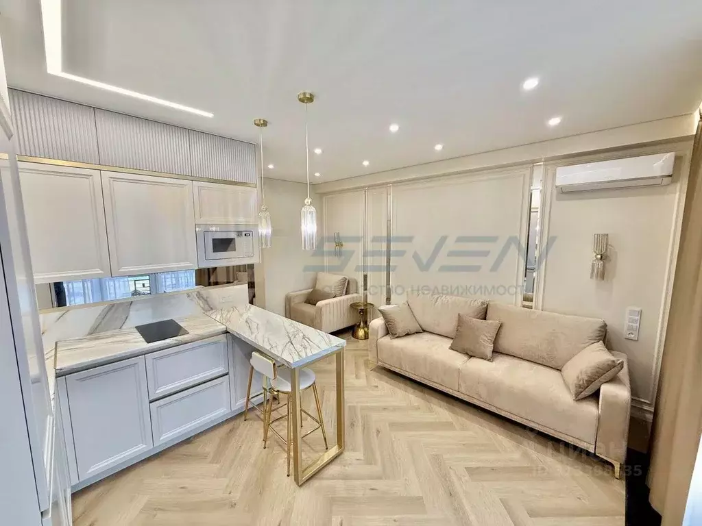 Студия Севастополь ул. Летчиков, 10 (34.0 м) - Фото 1