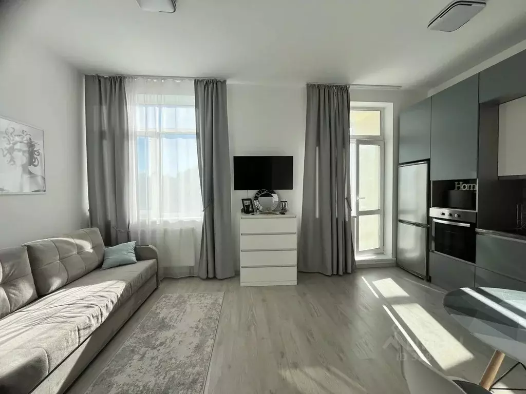 Студия Ленинградская область, Мурино Всеволожский район, просп. ... - Фото 1