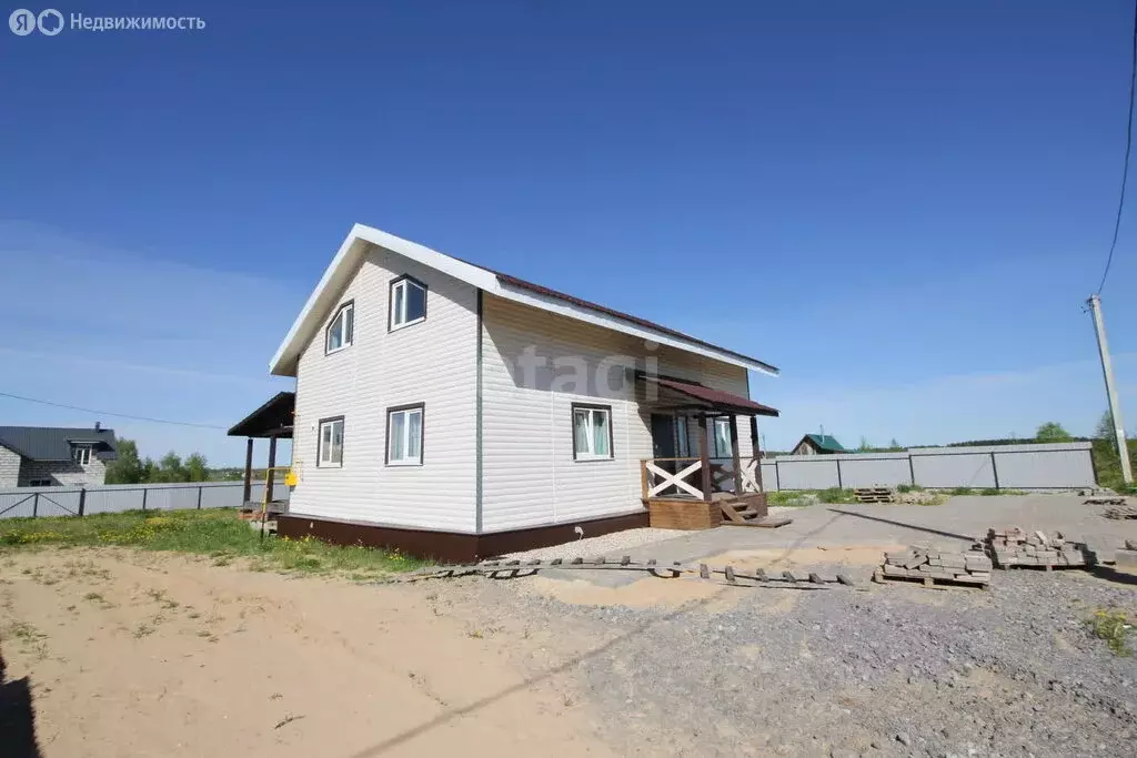 Дом в Вологодская область, рабочий посёлок Шексна, Солнечная улица ... - Фото 0