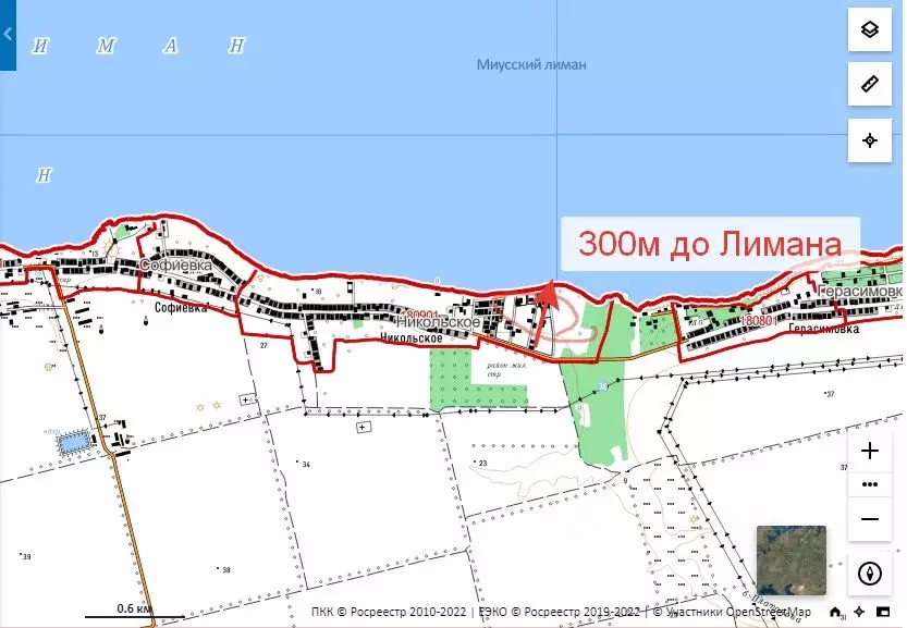 Приморка неклиновский район карта