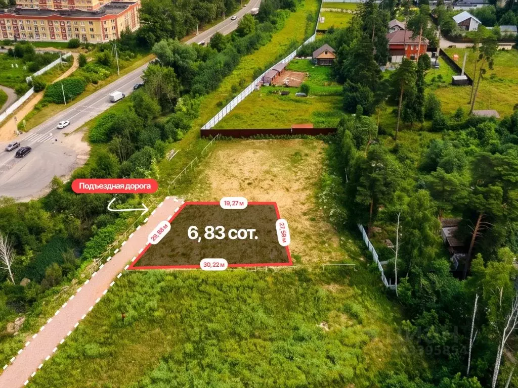 Участок в Московская область, Пушкино  (6.83 сот.) - Фото 1