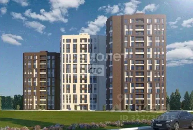 2-к кв. Кабардино-Балкария, Нальчик ул. Идарова, 176 (55.0 м) - Фото 1