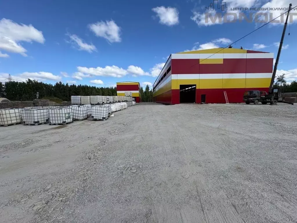 Склад в Свердловская область, Верхняя Пышма ул. Обогатителей, 10 ... - Фото 1