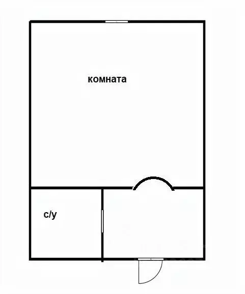 Студия Приморский край, Уссурийск ул. Горького, 69 (22.5 м) - Фото 1